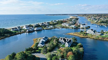 Centerville River Cape Cod vacation rental - Luxury Living: Looking down toward East Bay and Nantucket Sound