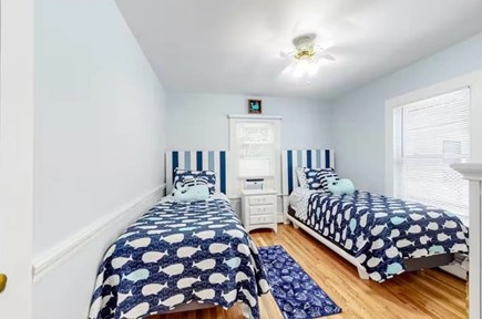 South Yarmouth Cape Cod vacation rental - Bedroom (3) Two Twin Beds Smart TV