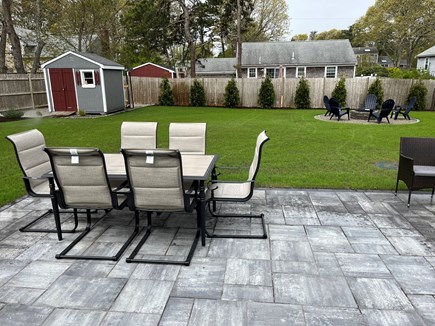 Dennisport Cape Cod vacation rental - Backyard patio