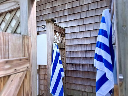 Falmouth Cape Cod vacation rental - Outdoor shower