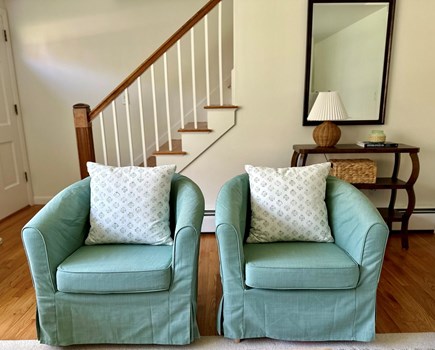 Falmouth Cape Cod vacation rental - Living room chairs for lounging