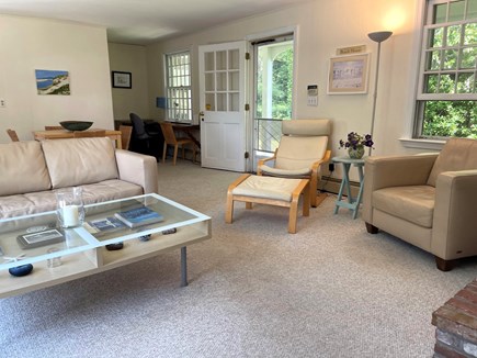 East Orleans Cape Cod vacation rental - Family room with entrance