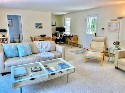 East Orleans Cape Cod vacation rental - Family room has an informal dining area and desk
