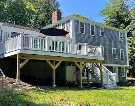 East Orleans Cape Cod vacation rental - New deck and outdoor shower (completed spring 2025)
