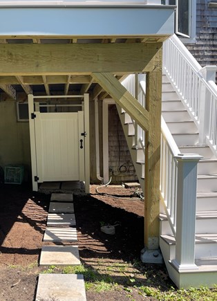 East Orleans Cape Cod vacation rental - New outdoor shower (spring 2025)