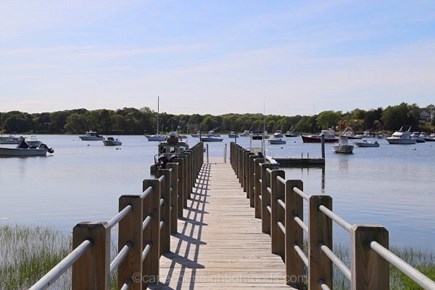 East Orleans Cape Cod vacation rental - Meetinghouse Pond landing and dock (1/3 mile walk from home)