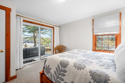 Eastham Cape Cod vacation rental - View from primary bedroom and exit to deck