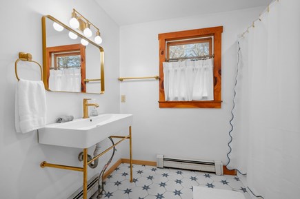 Eastham Cape Cod vacation rental - First floor bath with walk in shower