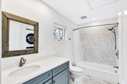 South Yarmouth  Cape Cod vacation rental - Central guest bathroom, full tub