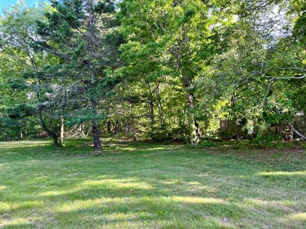 Harwich Captain’s Hill Cape Cod vacation rental - Large backyard