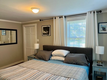 Harwich Captain’s Hill Cape Cod vacation rental - Main house king bedroom