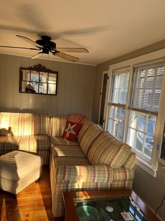 Harwich Captain’s Hill Cape Cod vacation rental - Main House Sectional sofa in main living room