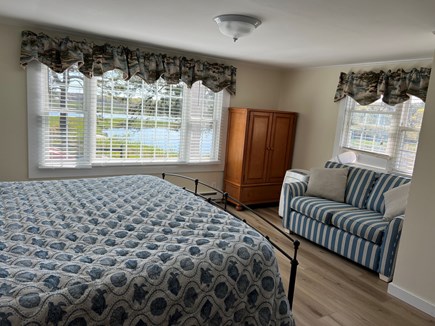 Dennisport Cape Cod vacation rental - Master bedroom beautiful of sunrise to begin your day