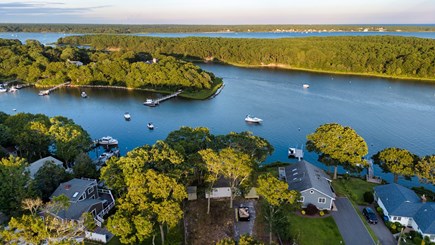 East Falmouth Cape Cod vacation rental - Aerial view above house!  Breathtaking! Stay and enjoy!