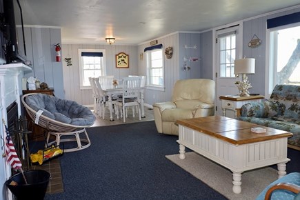 Wellfleet Cape Cod vacation rental - Living room and Dining Room