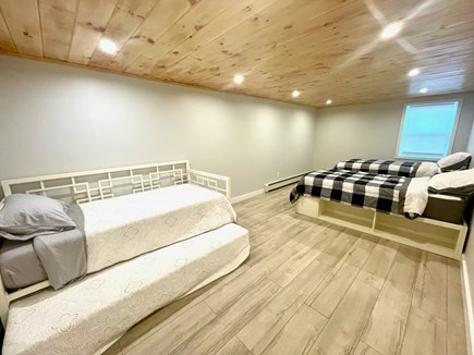 Dennis Cape Cod vacation rental - Lower level bedroom equipped with 4 twin beds