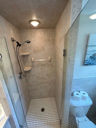 East Falmouth Cape Cod vacation rental - 1st Floor Bathroom: Shower