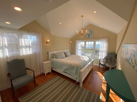 East Falmouth Cape Cod vacation rental - Bedroom 3: 2nd Floor King Bed with Ocean Views