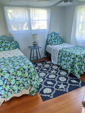 East Falmouth Cape Cod vacation rental - Bedroom #2 -  1st Floor Double Twin Room