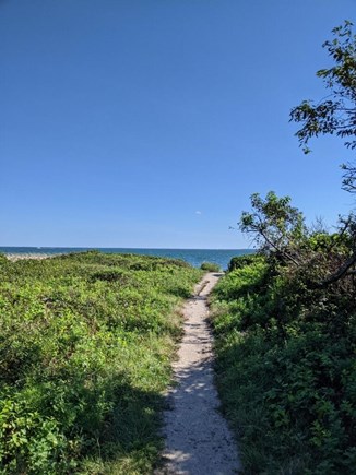 East Falmouth Cape Cod vacation rental - Pathway to beach across from home