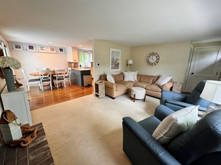 Chatham Cape Cod vacation rental - Living room to kitchen