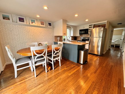 Chatham Cape Cod vacation rental - Eat in table and kitchen.<br/>