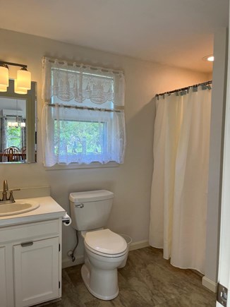 Dennis, Corporation Beach Cape Cod vacation rental - First floor bathroom with walk-in shower stall