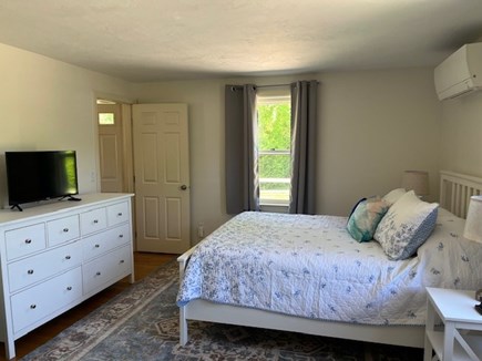 Dennis, Corporation Beach Cape Cod vacation rental - First floor bedroom with 32 inch streaming TV and queen size bed