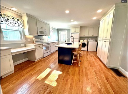 Falmouth Cape Cod vacation rental - Fully stocked kitchen with convenient washer and dryer