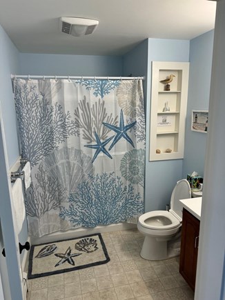 Falmouth Cape Cod vacation rental - Downstairs bathroom