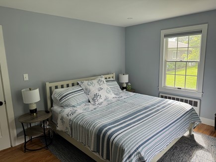 Falmouth Cape Cod vacation rental - First floor bedroom with brand new king sized bed and smart TV