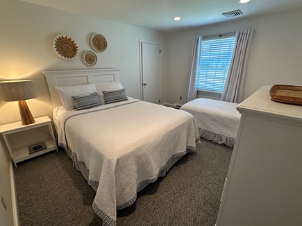 West Dennis Cape Cod vacation rental - Guest bedroom with queen and twin.