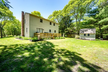 Bourne Cape Cod vacation rental - Spacious Backyard