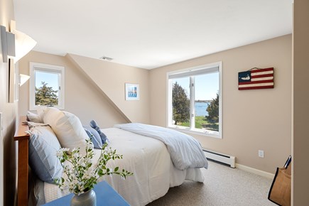 Bourne, Mashnee Island Cape Cod vacation rental - 2nd floor Queen room with a view