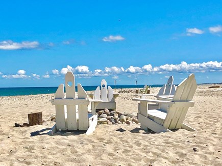 East Sandwich Cape Cod vacation rental - Private road and properties make this barrier beach your own