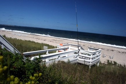 East Sandwich Cape Cod vacation rental - The sea deck offers panoramic views of Cape Cod Bay
