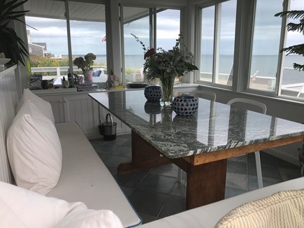 East Sandwich Cape Cod vacation rental - The kitchen is fully equipped. Stainless gas stove and fridge