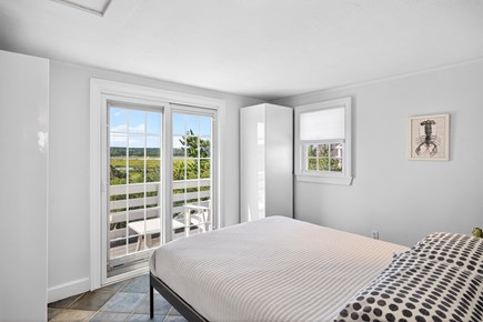 East Sandwich Cape Cod vacation rental - Queen bed over looking the beautiful salt marsh