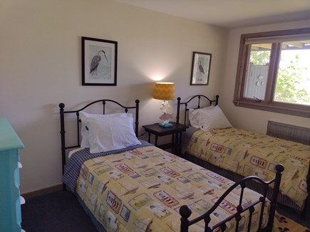 Wellfleet Cape Cod vacation rental - Walkout level bedroom with tidal waterviews. Shower bath in hall.