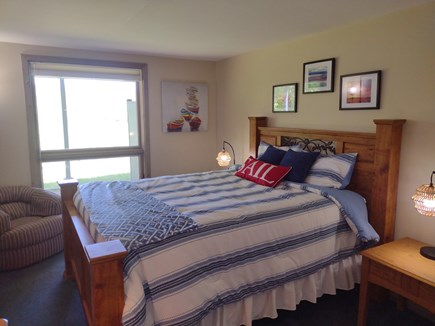 Wellfleet Cape Cod vacation rental - Queen bedroom in walkout. Carpeted. Shower bath in hall.