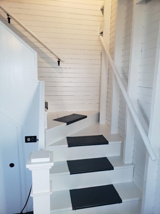 Dennis Cape Cod vacation rental - Stairs to second level