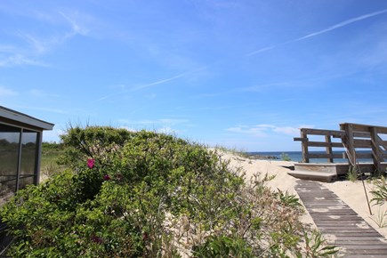 Dennis Cape Cod vacation rental - Stairs to Beach