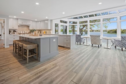 South Dennis Cape Cod vacation rental - Updated kitchen with solarium