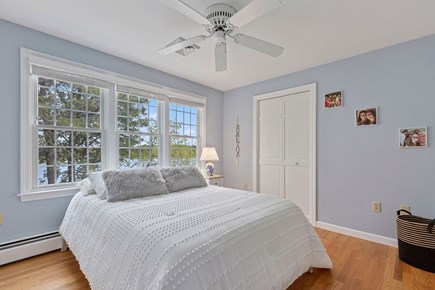 South Dennis Cape Cod vacation rental - Second bedroom with water view and double bed