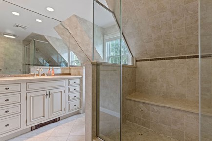 South Dennis Cape Cod vacation rental - Shared upstairs bathroom with shower