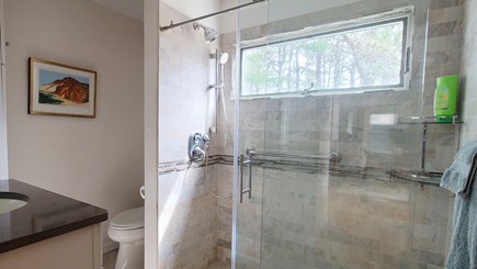 Wellfleet Cape Cod vacation rental - Bathroom with custom shower