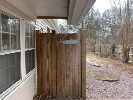 Hyannis Cape Cod vacation rental - Enclosed Outside Shower