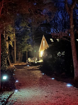 Falmouth Cape Cod vacation rental - Driveway solar lights for late arrivals