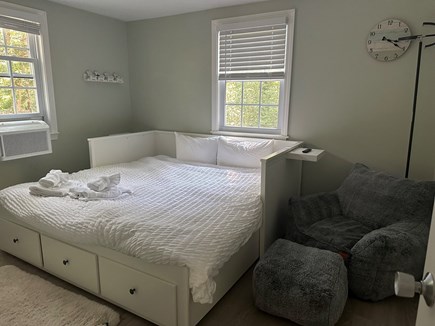 Falmouth Cape Cod vacation rental - first floor second bedroom set up as king bed