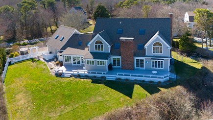 Sandwich Cape Cod vacation rental - The deck runs the length of the home